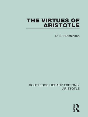cover image of The Virtues of Aristotle